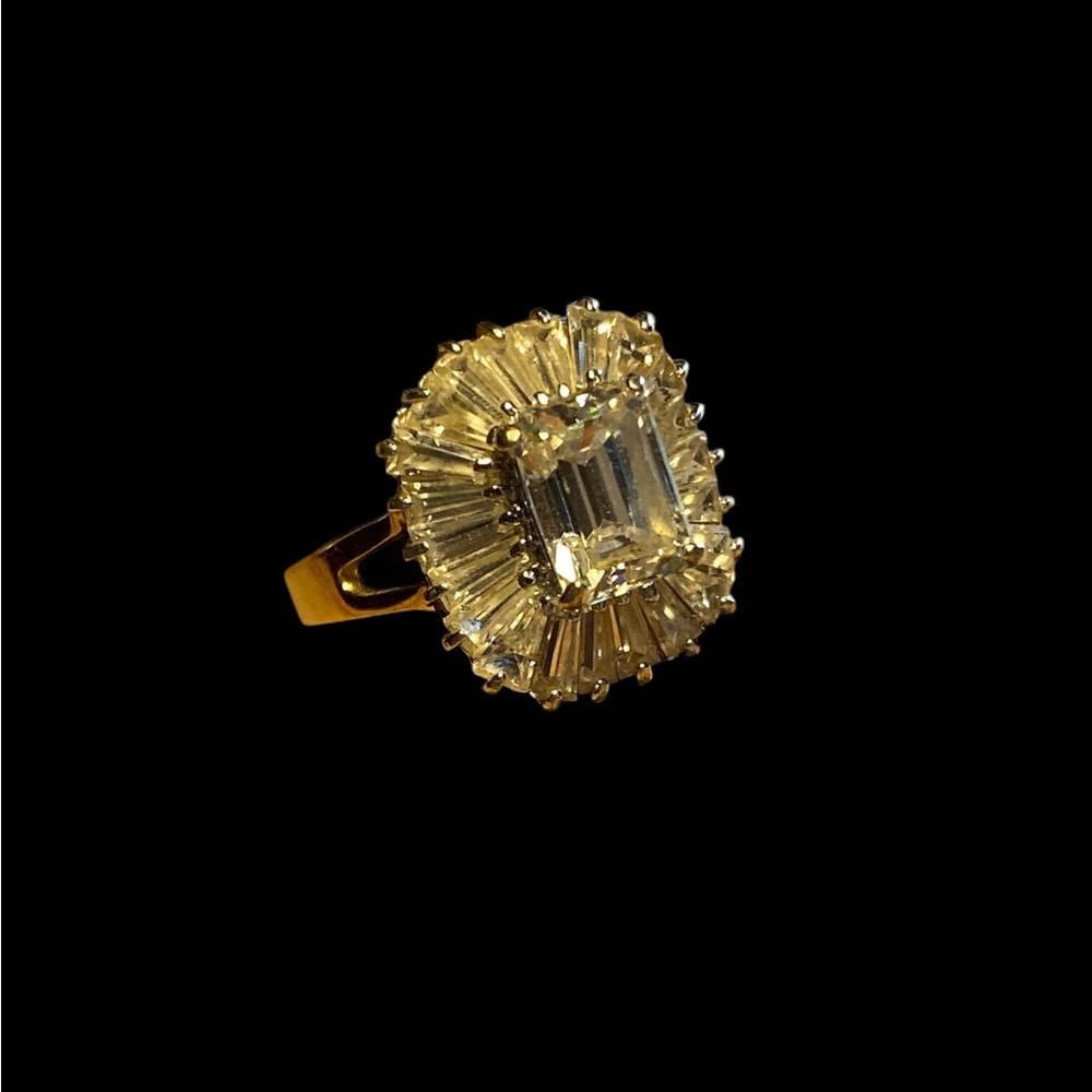 18K GF Ring - Cubic Zirconia